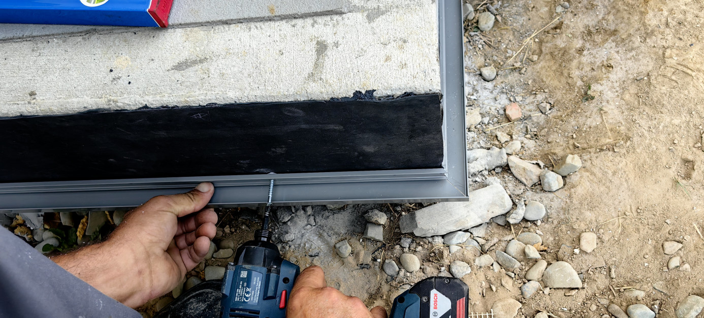 montaż schodów zewnętrznych