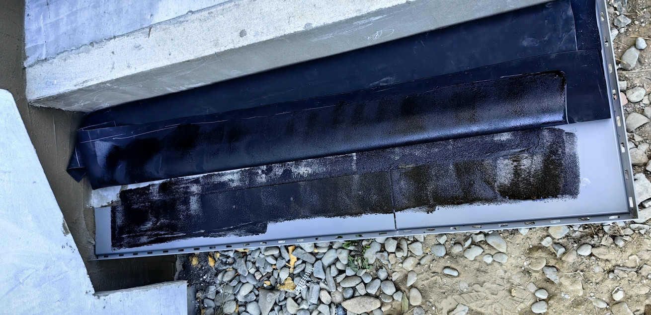 schody zewnętrzne membrana