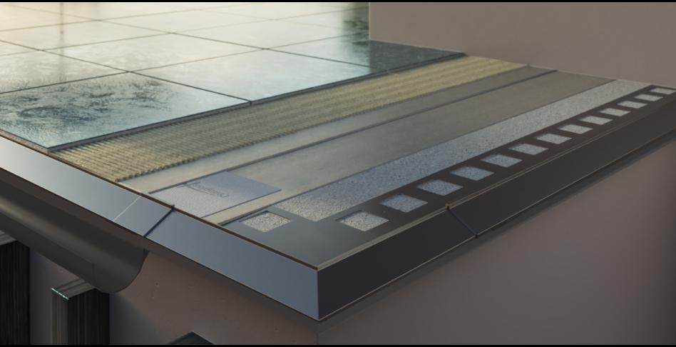 system balkonowy k100r