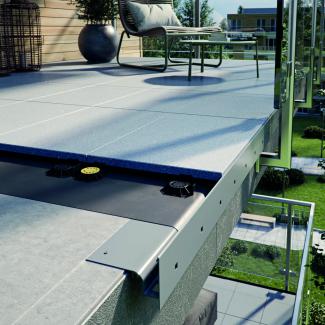 Profil okapowy do tarasu W30